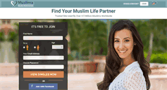 Desktop Screenshot of muslima.com